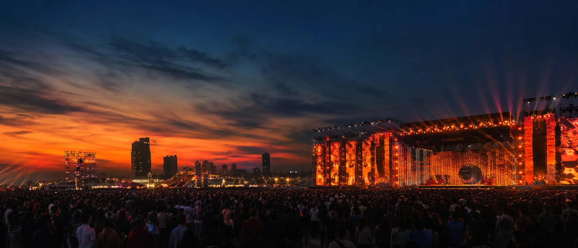 Outdoor festival
