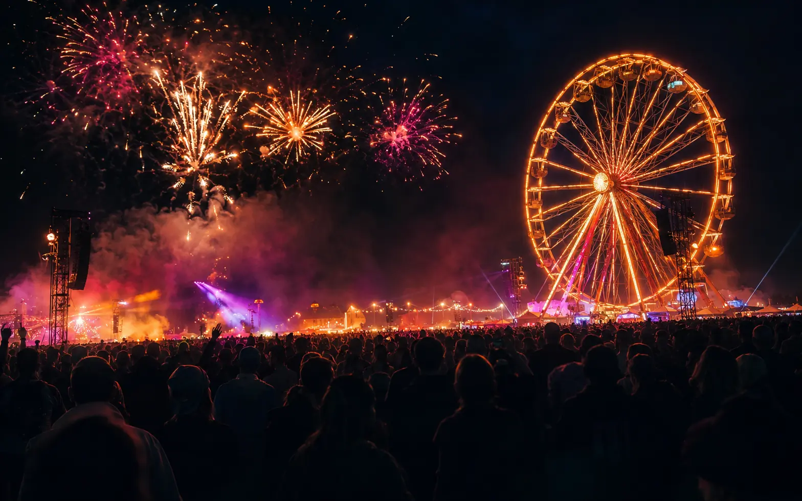 Festival crowd